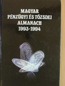Magyar pénzügyi és tőzsdei almanach 1993-94. I. [antikvár]