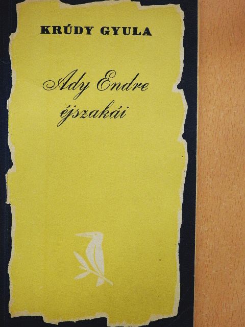 Krúdy Gyula - Ady Endre éjszakái [antikvár]