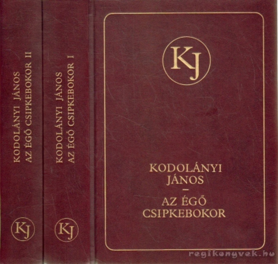 KODOLÁNYI JÁNOS - Az égő csipkebokor I-II. [antikvár]