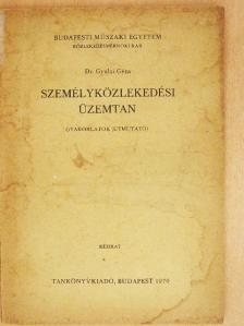 Dr. Gyulai Géza - Személyközlekedési üzemtan [antikvár]