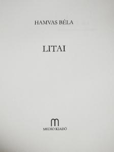 Hamvas Béla - Litai [antikvár]