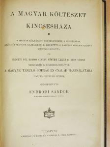 Abonyi Lajos - A magyar költészet kincsesháza [antikvár]
