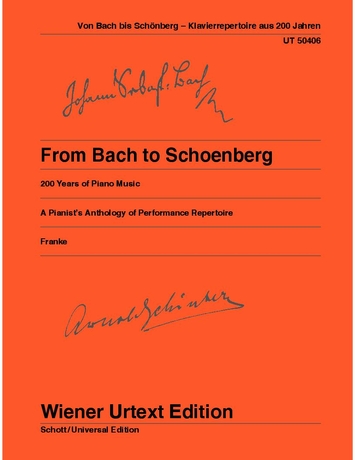 FROM BACH TO SCHOENBERG. 200 YEARS OF PIANO MUSIC (FRANKE)
