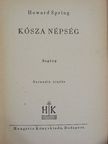 Howard Spring - Kósza népség [antikvár]
