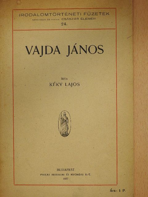 Kéky Lajos - Vajda János [antikvár]