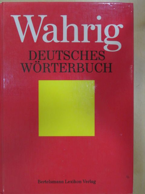Gerhard Wahrig - Deutsches Wörterbuch [antikvár]