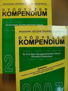 Gyógyszer kompendium 2007. I-II. - CD-vel [antikvár]