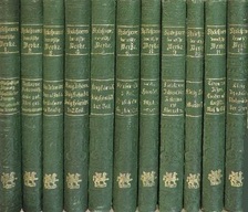 Shakespeare - Shakespeares dramatische Werke 1-6., 8-12. (gótbetűs) (nem teljes) [antikvár]
