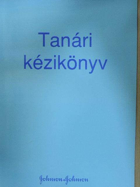 Tanári kézikönyv [antikvár]