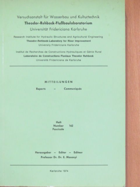 G. Karantounias - Mitteilungen Heft 162. [antikvár]
