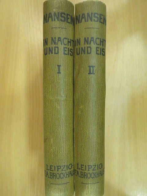Fr. Nansen - In Nacht und Eis I-II. (Komáromi János könyvtárából) (gótbetűs) (töredék) [antikvár]