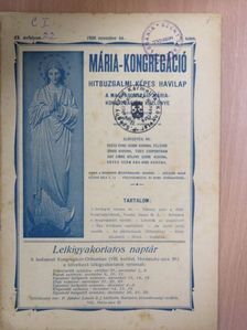 Vendel János S. J. - Mária Kongregáció 1926. november [antikvár]