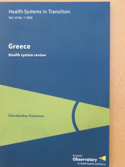 Charalambos Economou - Health Systems in Transition: Greece [antikvár]