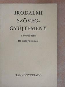 Dr. Vidor Pálné - Irodalmi szöveggyűjtemény III. [antikvár]