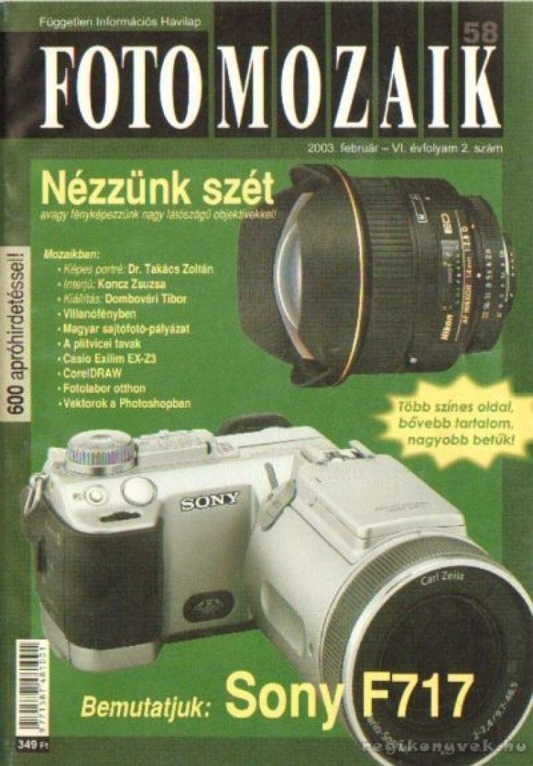 Sulyok László - Foto Mozaik 2003. február 2. szám [antikvár]