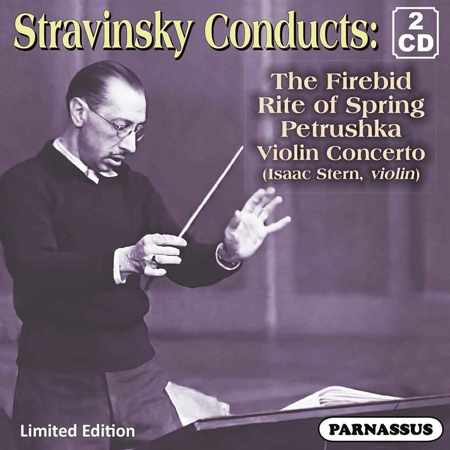 STRAVINSKY - THE FIREBIRD - RITE OF SPRING - PETRUSHKA - VIOLIN CONCERTO 2CD STRAVINSKY, STERN