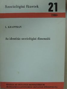 Lothar Krappman - Az identitás szociológiai dimenziói [antikvár]