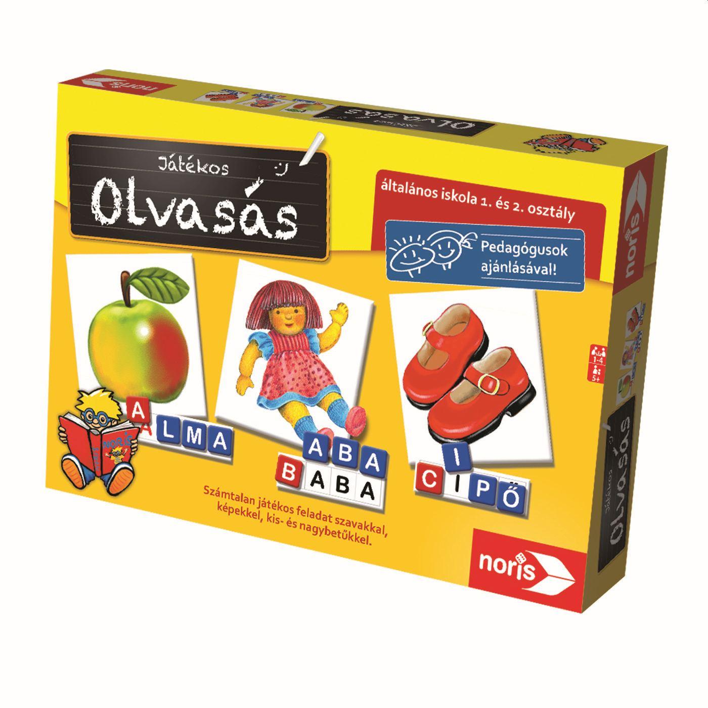 606076340006 - Noris - Játékos olvasás oktató társasjáték