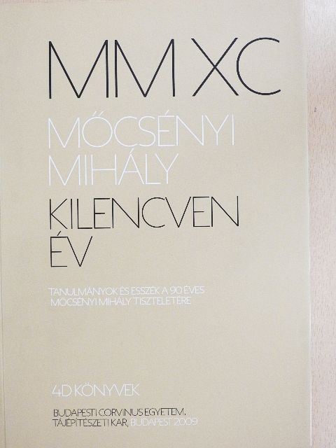 Balogh Ákos - MMXC - Kilencven év [antikvár]