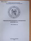 Hajdú P. - Társadalomtudományi tudományos konferencia [antikvár]
