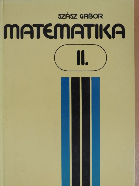 Szász Gábor - Matematika II. [antikvár]
