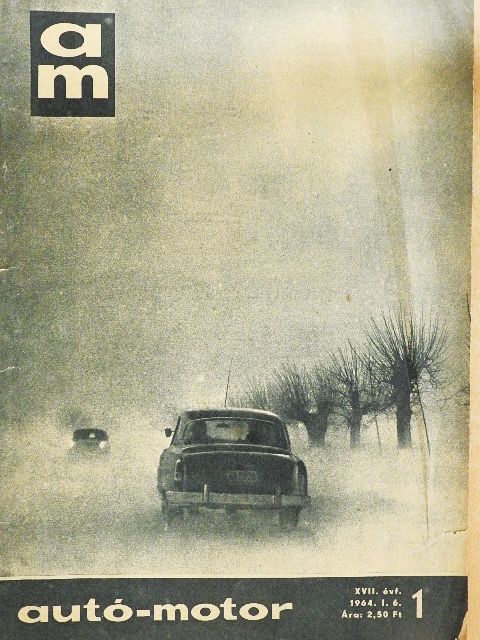 Fehér Klára - Autó-Motor 1964. január 6. [antikvár]