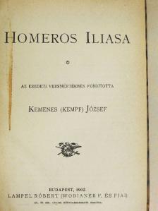 Homérosz - Homeros Iliasa [antikvár]