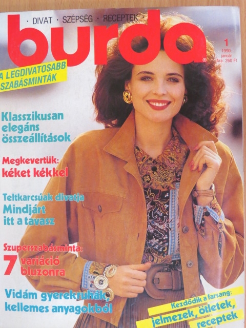 Burda 1990. január [antikvár]