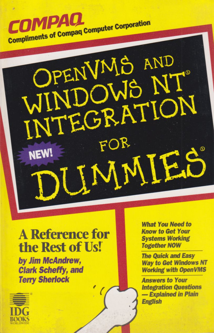 Jim McAndrew, Clark Scheffy, Terry Sherlock - OpenVMS and Windows NT Integration for Dummies [antikvár]