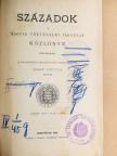 A. C. Sturdza - Századok 1905/1-10. [antikvár]