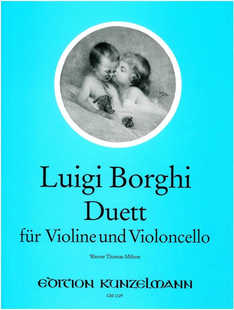 BORGHI, LUIGI - DUETT FÜR VIOLINE UND VIOLONCELLO  (W. THOMAS-MIFUNE)