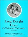 BORGHI, LUIGI - DUETT FÜR VIOLINE UND VIOLONCELLO  (W. THOMAS-MIFUNE)