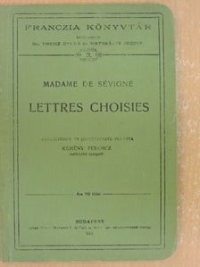 Madame de Sévigné - Lettres Choisies [antikvár]