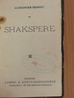 Alexander Bernát - Shakspere/Hamlet dán királyfi/Tizian fia/A kaméliás hölgy [antikvár]