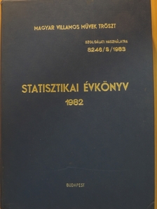 Statisztikai évkönyv 1982 [antikvár]