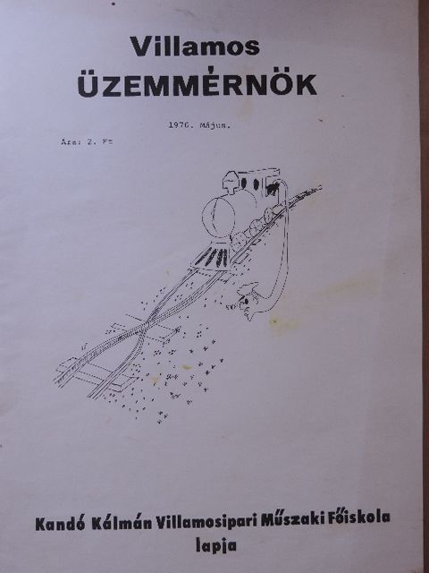 Villamos Üzemmérnök 1976. május [antikvár]