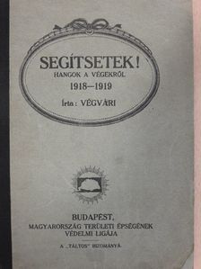 Végvári - Segítsetek! [antikvár]