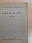 J. Hevesi - Acta Physica et Chemica Tomus XII. Fasciculi 1-2 [antikvár]