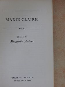 Marguerite Audoux - Marie-Claire [antikvár]