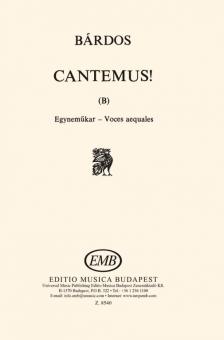 BÁRDOS LAJOS - CANTEMUS (B) - EGYNEMŰKARRA