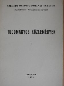 Bessenyi Sándor - Tudományos közlemények I.  [antikvár]