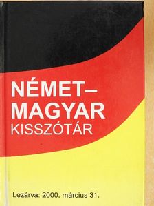 Német-magyar kisszótár [antikvár]