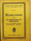 Felix Mendelssohn-Bartholdy - Fünf Orchesterstücke aus der Musik zu Shakespeares Sommernachtstraum [antikvár]