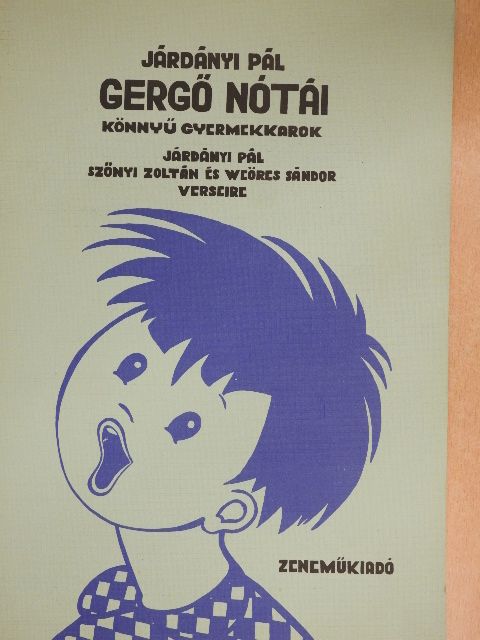 Szőnyi Zoltán - Gergő nótái [antikvár]