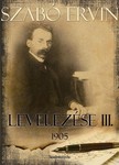 Szabó Ervin - Szabó Ervin levelezése III. kötet [eKönyv: epub, mobi]