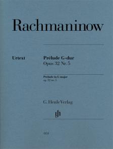 RAHMANYINOV / RACHMANINOW - PRÉLUDE G-DUR OP.32 NR.5 (D. RAHMER, M-A HAMELIN)