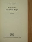 Hugo M. Kritz - Geständnis unter vier Augen [antikvár]