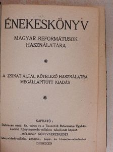 Énekeskönyv [antikvár]