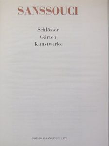 Hans-Joachim Giersberg - Sanssouci [antikvár]