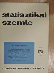 Dr. Árvay János - Statisztikai Szemle 1992. augusztus-szeptember [antikvár]